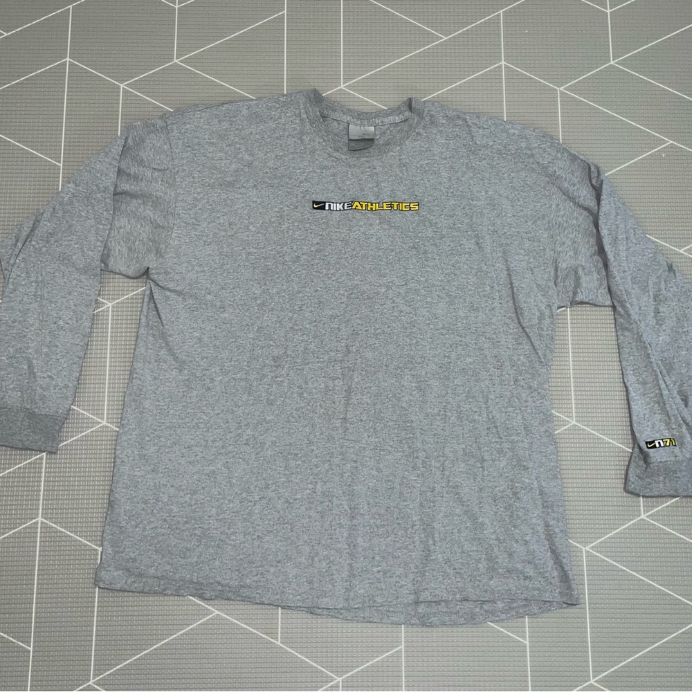 Nike Y2K Athletics Gray Long Sleeve Shirt